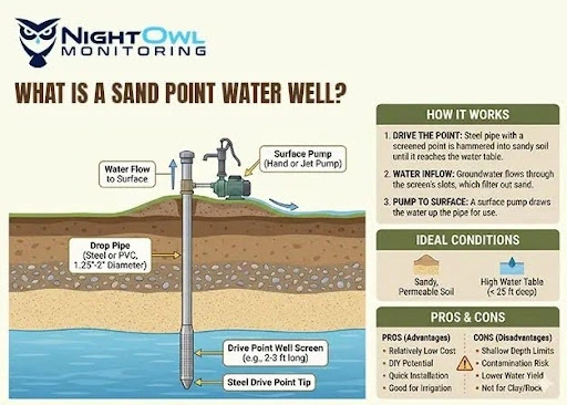 What is a San Point Water Well