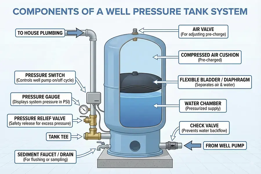How Does A Pressure Tank For A Water Well Work NightOwl How Does A Pressure Tank For A Water Well Work NightOwl