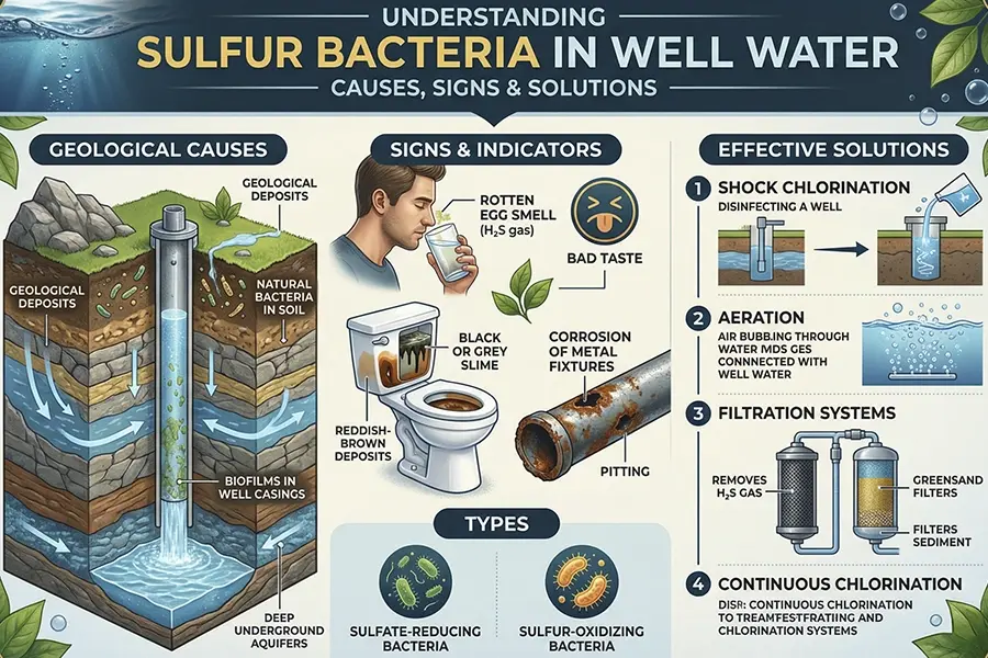 Sulfur Bacteria in Well Water