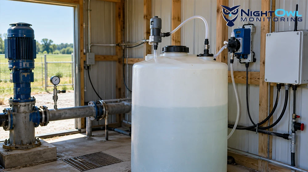 Chemical Feed Tank Monitoring